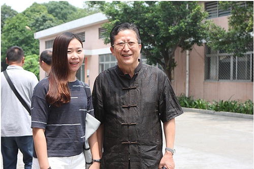 材通實(shí)業(yè)總經(jīng)理魏麗慧與名匠裝飾(集團(tuán))溫浙濤董事長